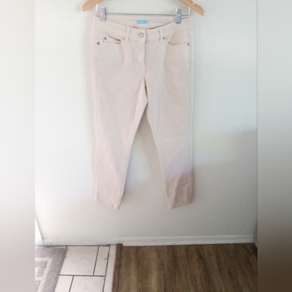 J. MC LAUGHLIN Solid Lexi Jeans In Cream | 6 - Picture 2 of 7